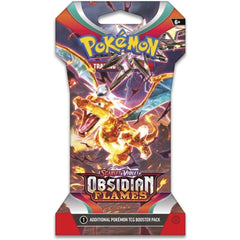 Pokemon TCG: Scarlet & Violet - Obsidian Flames Sleeved Booster Pack Card Game Pokemon   