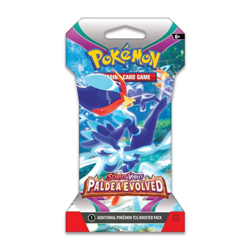 Pokemon TCG: Scarlet & Violet - Paldea Evolved Sleeved Booster Pack Card Game Pokemon   