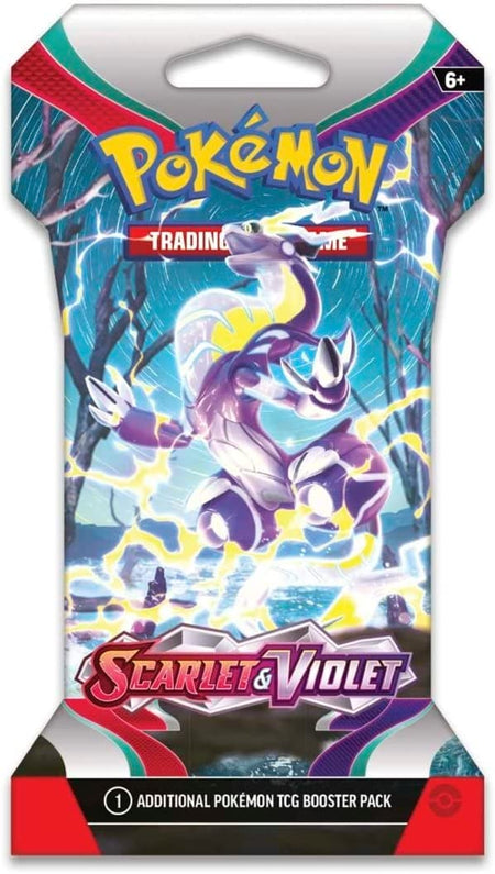 Pokemon TCG: Scarlet & Violet Sleeved Booster Packs - 8 Packs Card Game Pokemon   