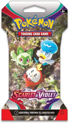 Pokemon TCG: Scarlet & Violet Sleeved Booster Packs - 8 Packs Card Game Pokemon   