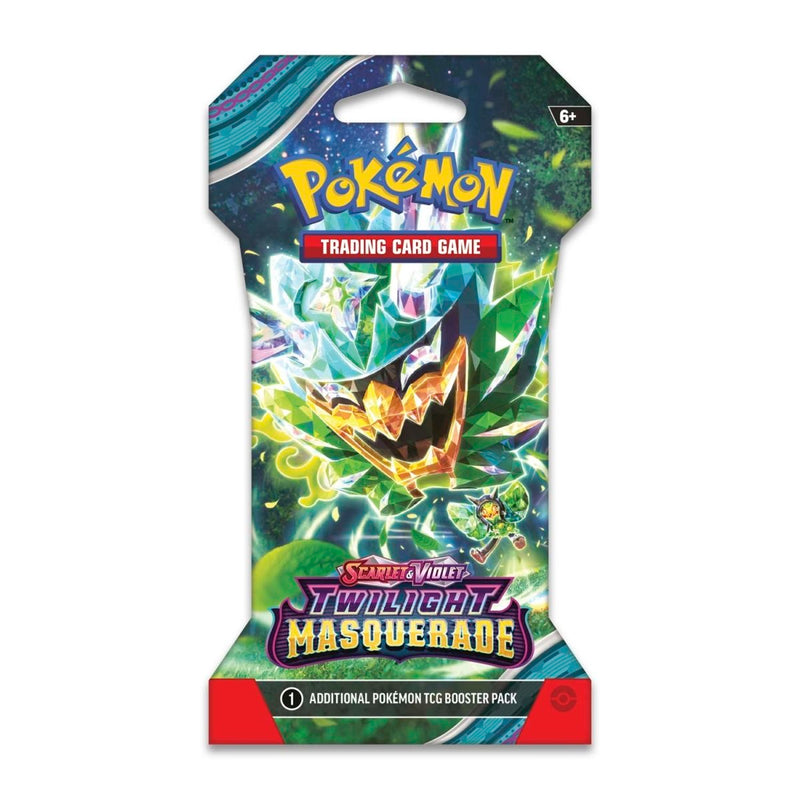 Pokemon TCG:  Scarlet and Violet - Twilight Masquerade Sleeved Booster Pack Card Game Pokemon   