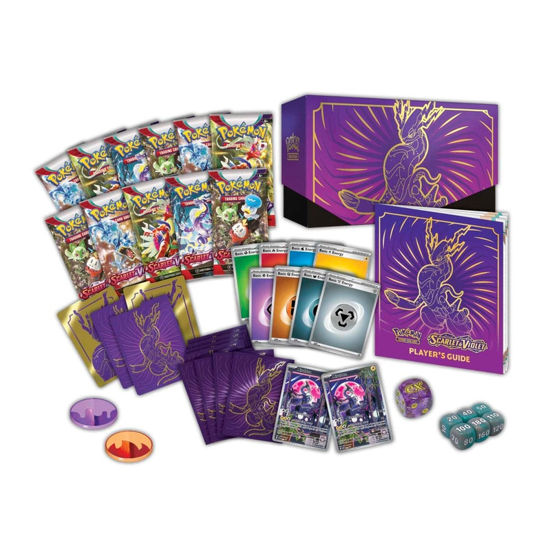 Pokemon TCG: Scarlet & Violet Pokemon Center Elite Trainer Box - Miraidon Card Game Pokemon   