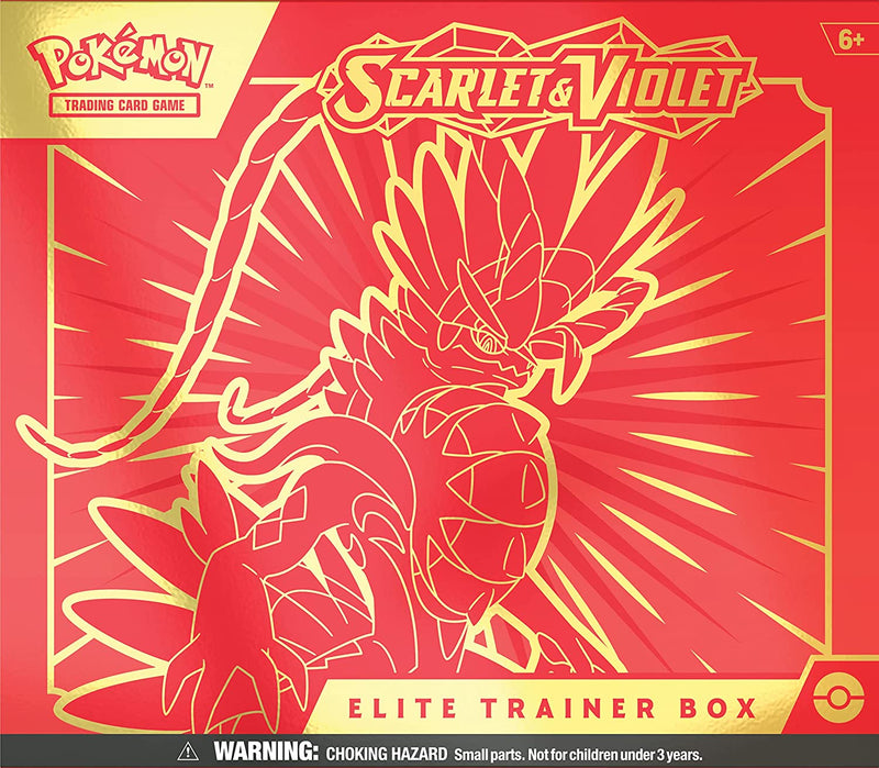 Pokemon TCG: Scarlet & Violet Elite Trainer Box - Koraidon [RED] Card Game Pokemon   