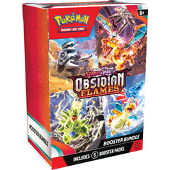 Pokemon TCG: Scarlet & Violet - Obsidian Flames Booster Bundle - 6 Packs Card Game Pokemon   