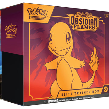 Pokemon TCG: Scarlet & Violet Obsidian Flames Elite Trainer Box Card Game Pokemon