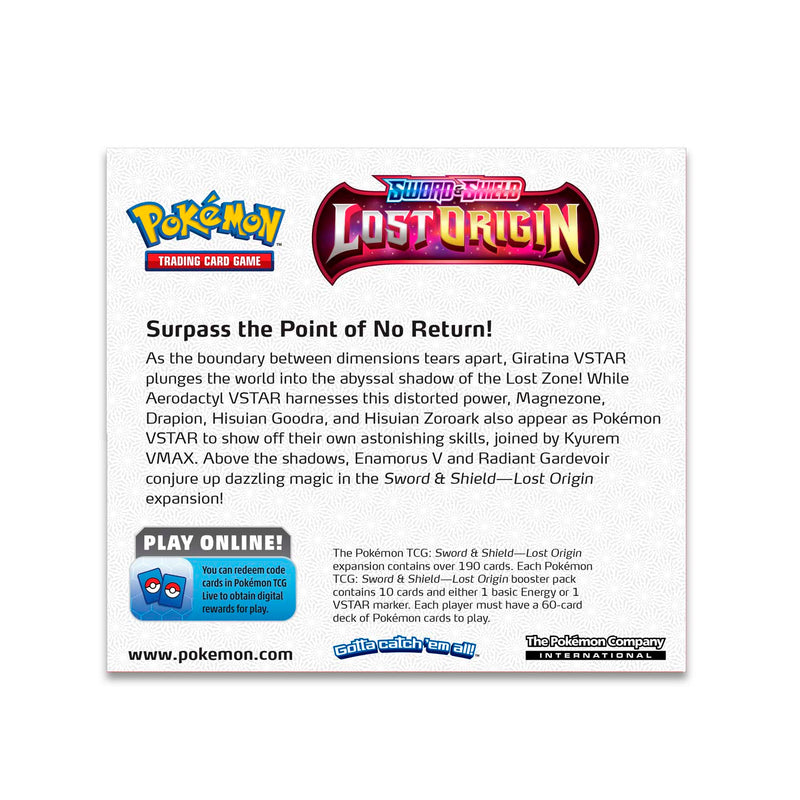 Pokemon TCG: Sword & Shield - Lost Origin Booster Display Box - 36 Packs Card Game Pokemon   