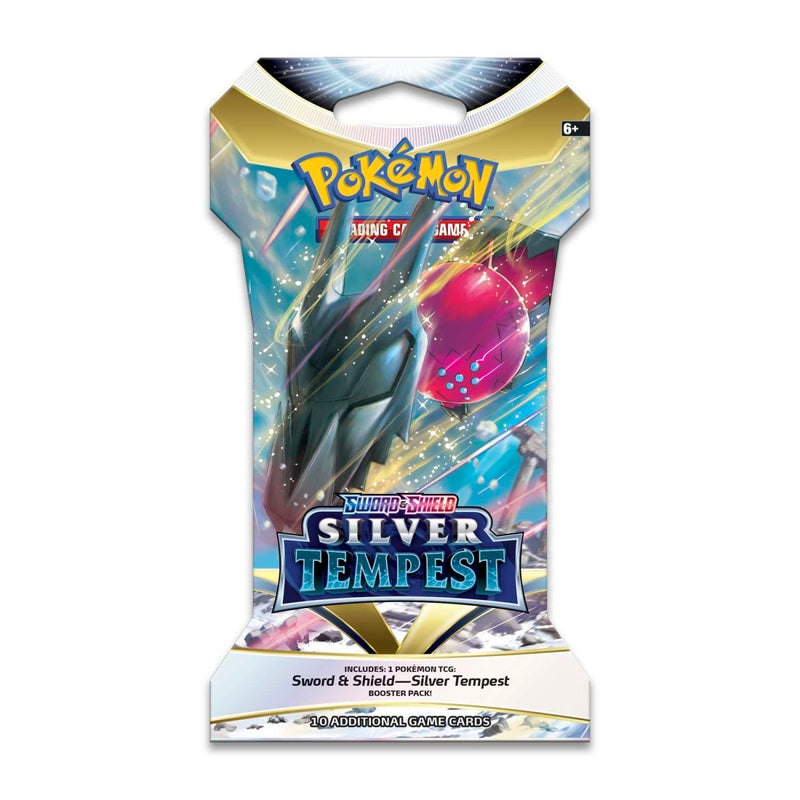 Pokemon TCG: Sword & Shield - Silver Tempest Sleeved Booster Pack Card Game Pokemon   