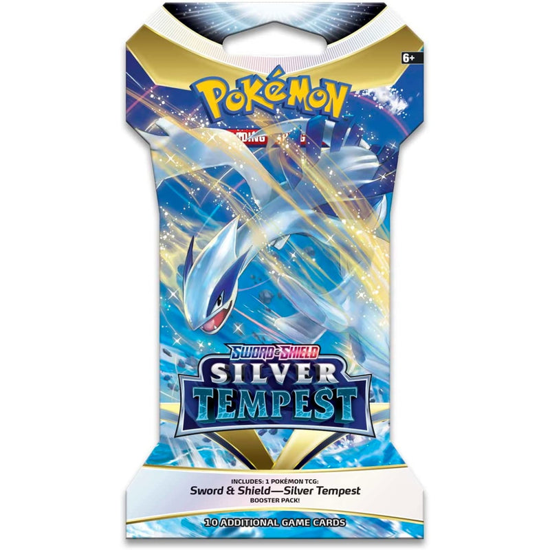 Pokemon TCG: Sword & Shield - Silver Tempest Sleeved Booster Pack Card Game Pokemon   