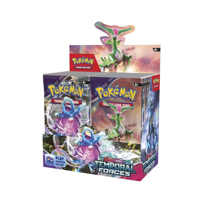 Pokemon TCG:  Scarlet and Violet - Temporal Forces Booster Display Box - 36 Packs Card Game Pokemon   