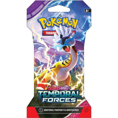 Pokemon TCG:  Scarlet and Violet - Temporal Forces Sleeved Booster Pack Card Game Pokemon   