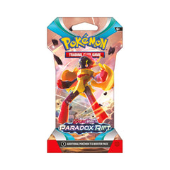 Pokemon TCG:  Scarlet and Violet - Paradox Rift Sleeved Booster Pack Card Game Pokemon   