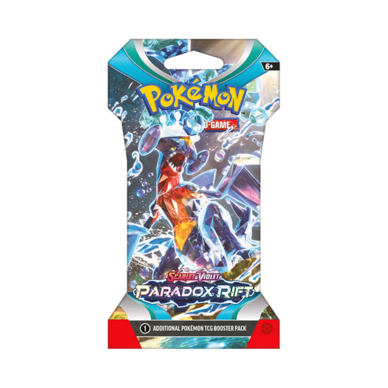 Pokemon TCG:  Scarlet and Violet - Paradox Rift Sleeved Booster Pack Card Game Pokemon   