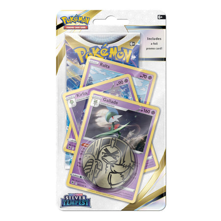 Pokemon TCG: Sword & Shield - Silver Tempest Premium Checklane Blister - Gallade Card Game Pokemon   