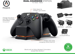 PowerA Dual Charging Station for Xbox - Black [Xbox Series X/S / Xbox One Accessory] Xbox Series X/S Accessory PowerA   