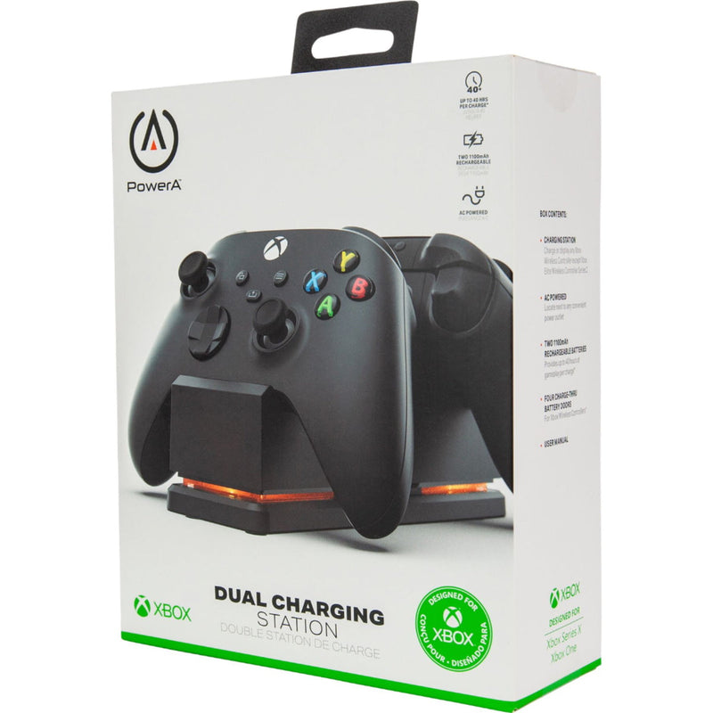 PowerA Dual Charging Station for Xbox - Black [Xbox Series X/S / Xbox One Accessory] Xbox Series X/S Accessory PowerA   