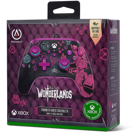 PowerA Enhanced Wired Controller for Xbox Series X|S - Tiny Tina's Wonderlands [Xbox Series X/S Accessory] Xbox One Accessories PowerA   