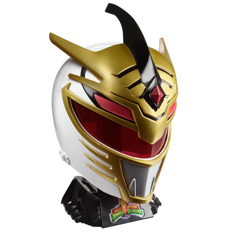 Power Rangers Lightning Collection Premium Replica Helmet with Display Stand - Lord Drakkon [Toys, Ages 18+] Toys & Games Hasbro   