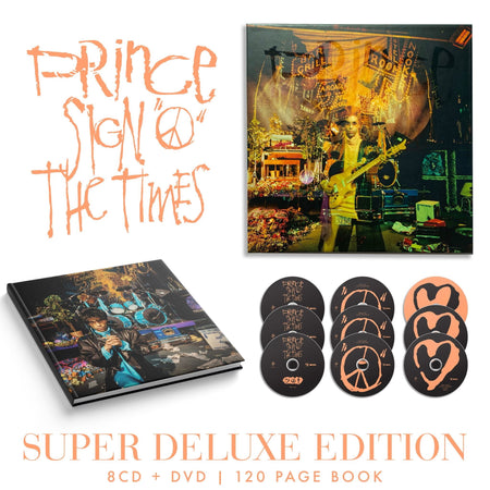 Prince - Sign O’ The Times Remastered - Super Deluxe Edition 8CD + DVD [Audio CD] Audio CD/Vinyl Warner Records   