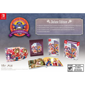 Prinny Presents NIS Classics Volume 3: La Pucelle: Ragnarok + Rhapsody: A Musical Adventure - Deluxe Edition [Nintendo Switch] Nintendo Switch Video Game NIS America   