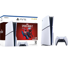 Sony PlayStation 5 Slim Console - Disk Edition - Marvel's Spider-Man 2 Bundle [PlayStation 5 System] PlayStation Systems Sony   