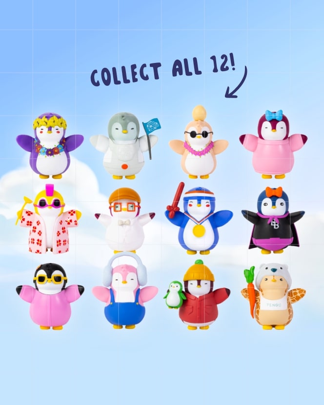 Pudgy Penguins: Igloo Pack - One Random Variation Out of 12 Toys & Games Pudgy Penguins   