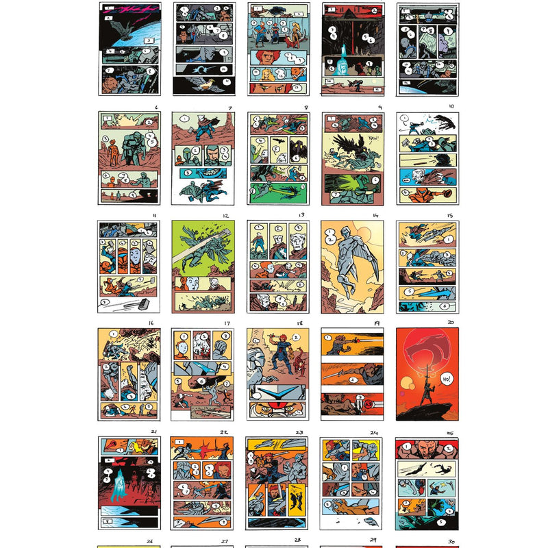 Thundercats X Silverhawks: #1 [Declan Shalvey CVR Q - 1:50] 2026 Comics Dynamite Entertainment