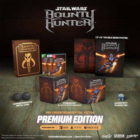 Star Wars: Bounty Hunter Premium Edition - Limited Run #253 [Nintendo Switch] Nintendo Switch Collector Limited Run Games