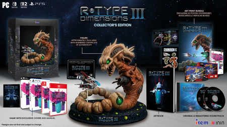 R-Type Dimensions III (3) Collector's Edition [Nintendo Switch] Nintendo Switch Video Game ININ Games