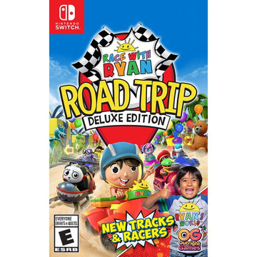 Race with Ryan: Road Trip Deluxe Edition [Nintendo Switch] Nintendo Switch Video Game Outright Games   