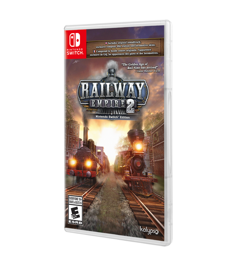 Railway Empire 2 - Deluxe Edition [Nintendo Switch] Nintendo Switch Video Game Kalypso Media