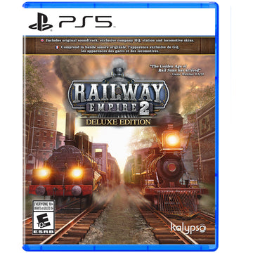 Railway Empire 2 - Deluxe Edition [PlayStation 5] PlayStation 5 Video Game Kalypso Media