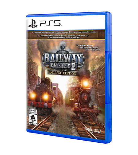 Railway Empire 2 - Deluxe Edition [PlayStation 5] PlayStation 5 Video Game Kalypso Media