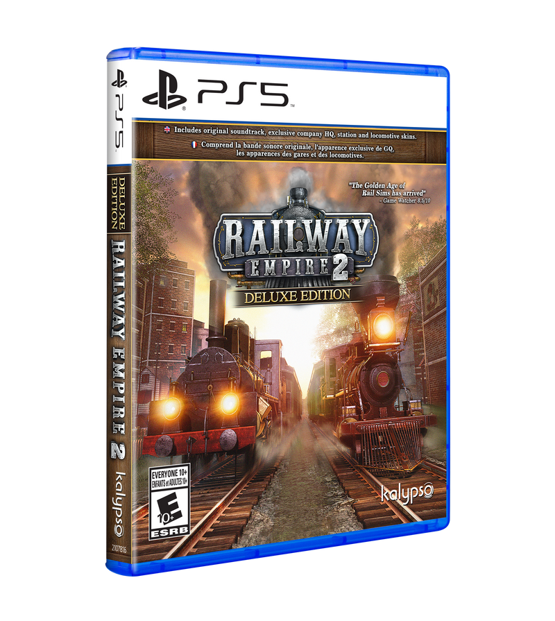 Railway Empire 2 - Deluxe Edition [PlayStation 5] PlayStation 5 Video Game Kalypso Media