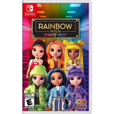 Rainbow High: Runway Rush [Nintendo Switch] Nintendo Switch Video Game Outright Games   