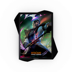 Riftbound League of Legends TCG: Vendetta Art Sleeve #2 (Jayce vs Viktor) Card Game Accessories UVS Games