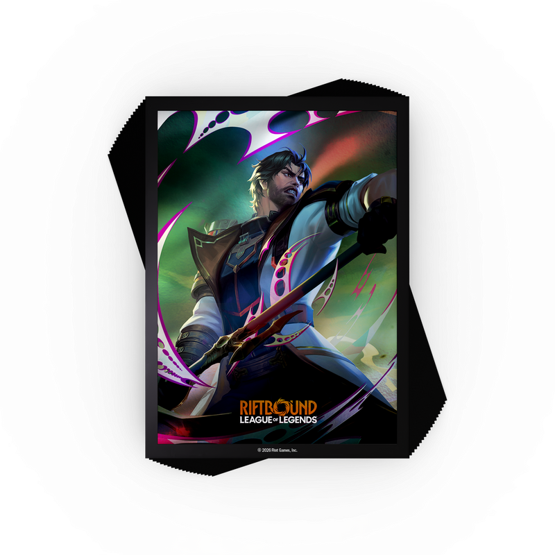 Riftbound League of Legends TCG: Vendetta Art Sleeve #2 (Jayce vs Viktor) Card Game Accessories UVS Games