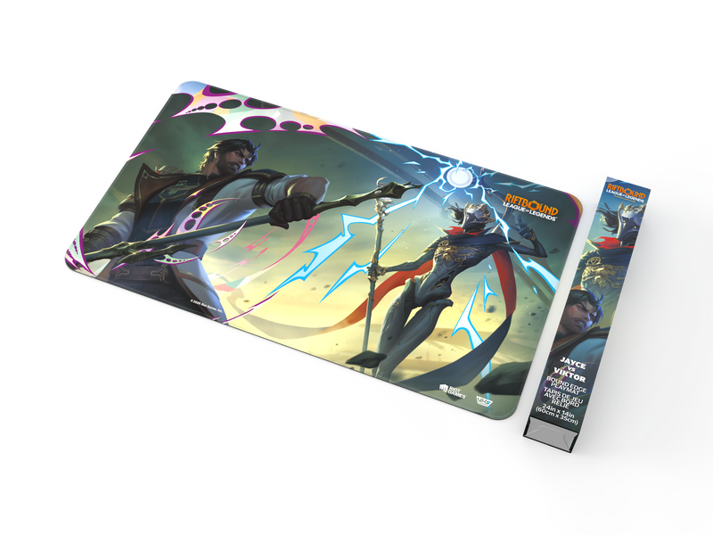 Riftbound League of Legends TCG: Vendetta Playmat #2 (Jayce vs Viktor) Card Game Accessories UVS Games
