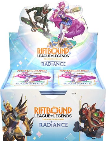 Riftbound League of Legends TCG: Radiance Booster Box - 24 Packs Trading Cards UVS Games