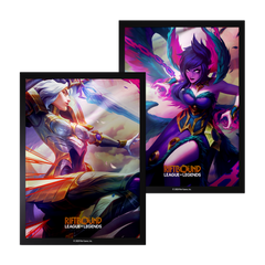 Riftbound League of Legends TCG: Vendetta Art Sleeve #4 (Kayle vs Morgana)
