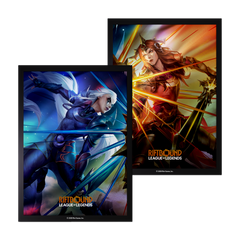 Riftbound League of Legends TCG: Vendetta Art Sleeve #3 (Diana vs Leona)