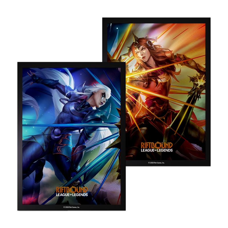 Riftbound League of Legends TCG: Vendetta Art Sleeve #3 (Diana vs Leona)