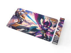Riftbound League of Legends TCG: Vendetta Playmat #4 (Kayle vs Morgana)
