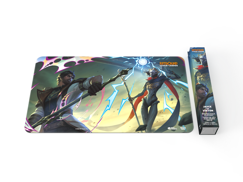 Riftbound League of Legends TCG: Vendetta Playmat #2 (Jayce vs Viktor) Card Game Accessories UVS Games