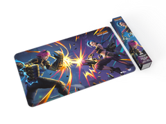 Riftbound League of Legends TCG: Vendetta Playmat #1 (Vi and Jinx) Card Game Accessories UVS Games