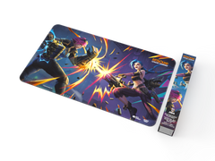 Riftbound League of Legends TCG: Vendetta Playmat #1 (Vi and Jinx) Card Game Accessories UVS Games