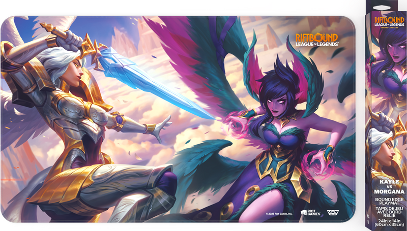 Riftbound League of Legends TCG: Vendetta Playmat #4 (Kayle vs Morgana)