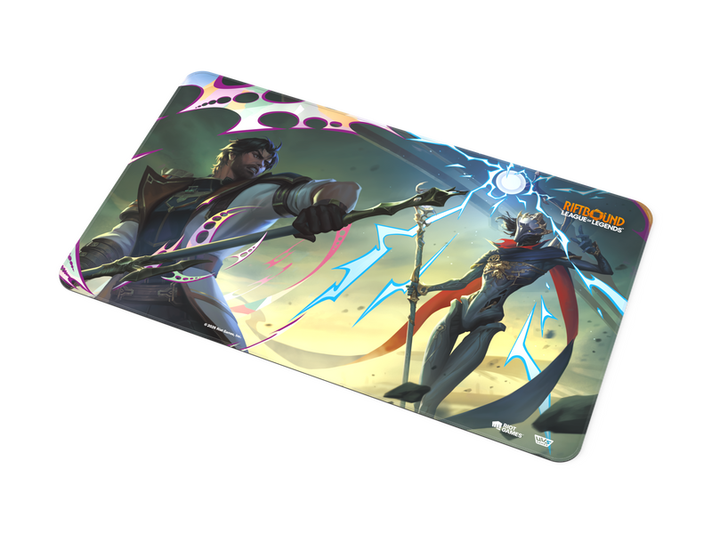 Riftbound League of Legends TCG: Vendetta Playmat #2 (Jayce vs Viktor) Card Game Accessories UVS Games