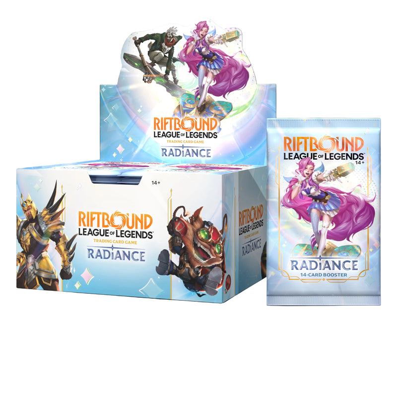 Riftbound League of Legends TCG: Radiance Booster Box - 24 Packs Trading Cards UVS Games