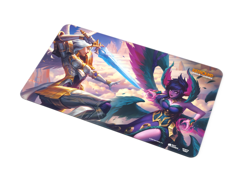 Riftbound League of Legends TCG: Vendetta Playmat #4 (Kayle vs Morgana)