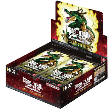 DragonBall Super TCG: Fusion World Wish For Shenron Booster Box [FB07] 24 Packs Card Game Bandai Namco